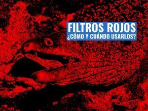 filtros rojos video y fotografía submarina